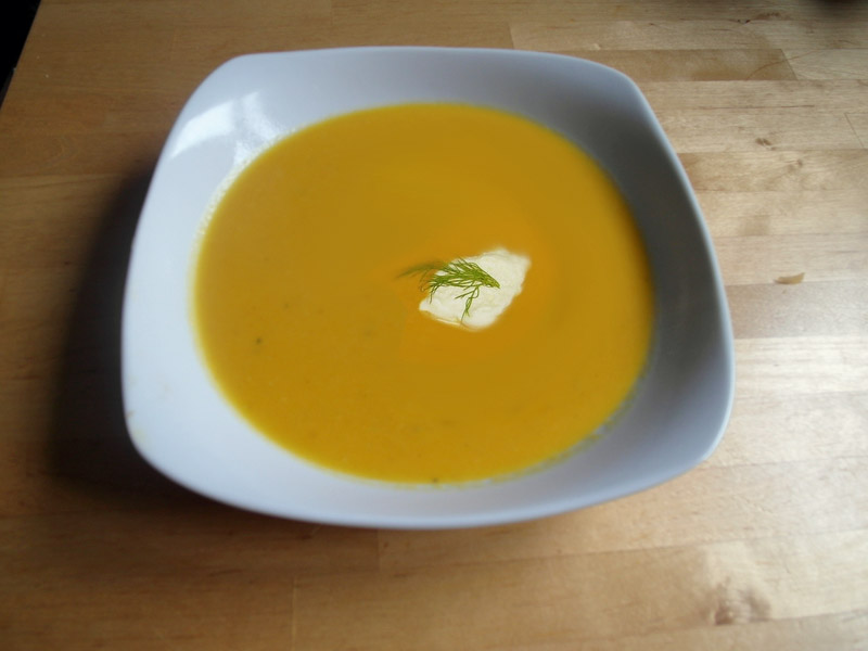Karotten-Ingwer-Suppe mit Kürbis » flott-kochen.de
