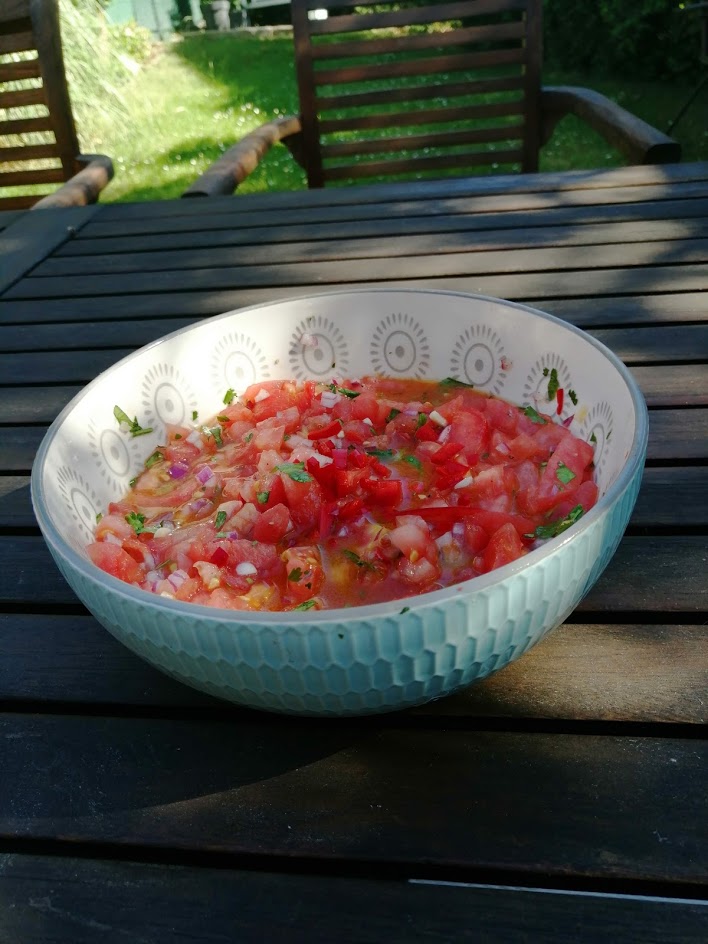 Frisch und pikant - mexikanische Tomatensalsa » flott-kochen.de