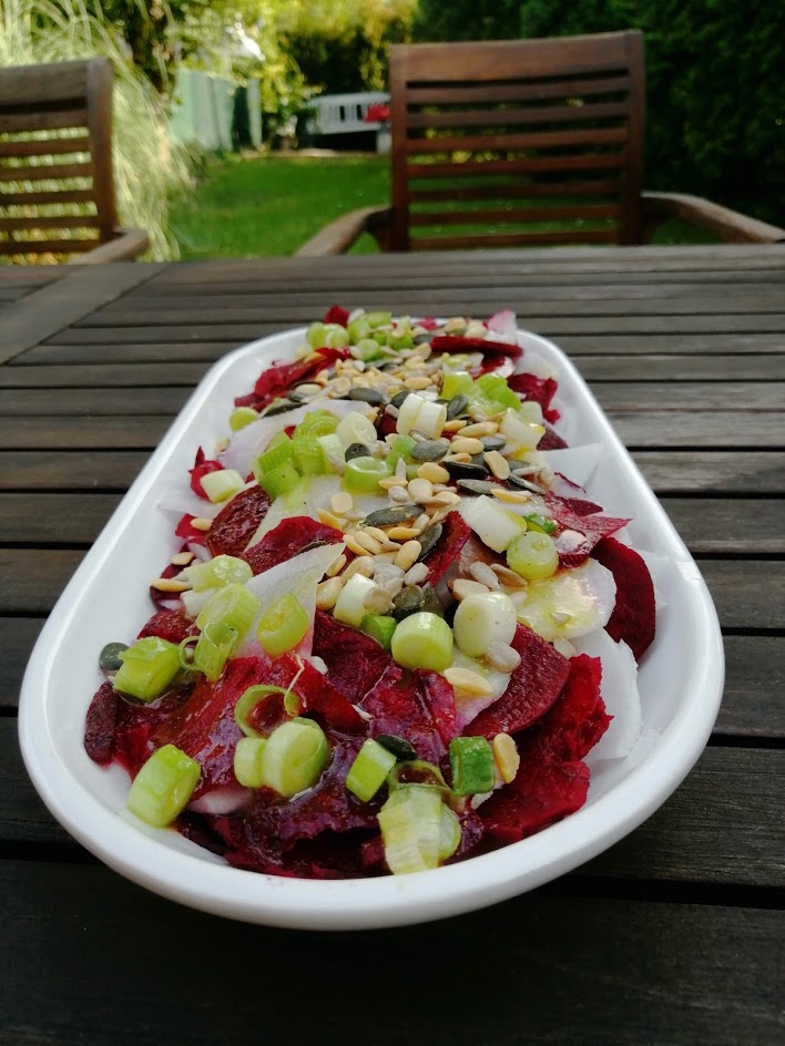 Rote Bete Rettich Carpaccio