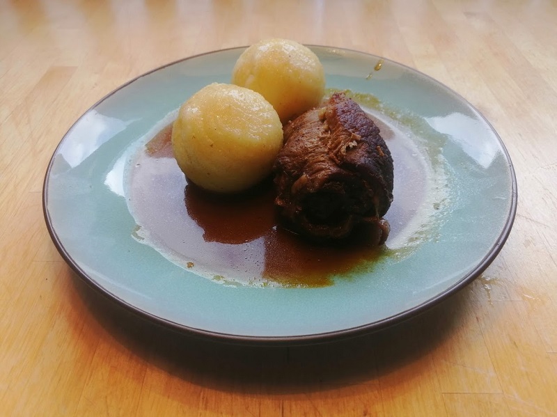 Rinderroulade mit Knödel