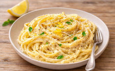 Cremige Zitronen-Ricotta-Pasta – fertig in 15 Minuten