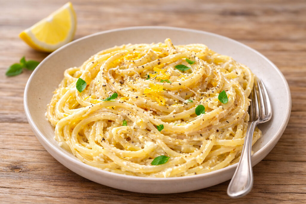 Zitronen-Ricotta-Pasta