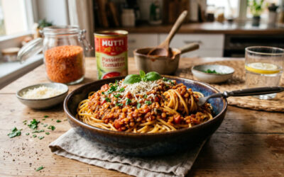 Blitz-Rezept: Vegane Linsen-Bolognese aus nur 4 Zutaten